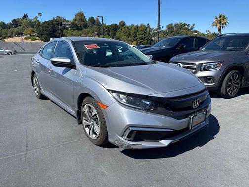 Lunar Silver Metallic 2019 Honda Civic LX