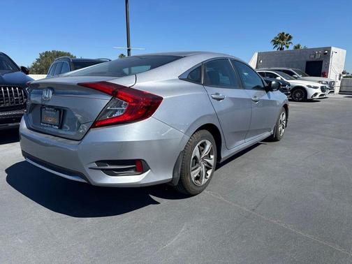Lunar Silver Metallic 2019 Honda Civic LX