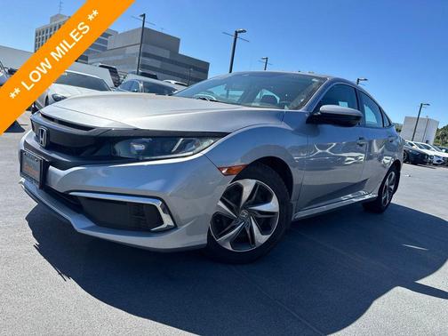 Lunar Silver Metallic 2019 Honda Civic LX