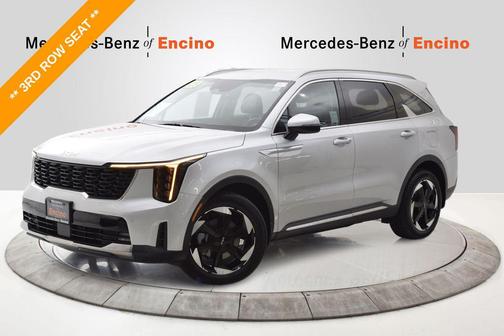 Silky Silver 2025 Kia Sorento Hybrid EX