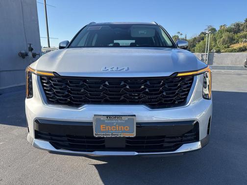 Silky Silver 2025 Kia Sorento Hybrid EX