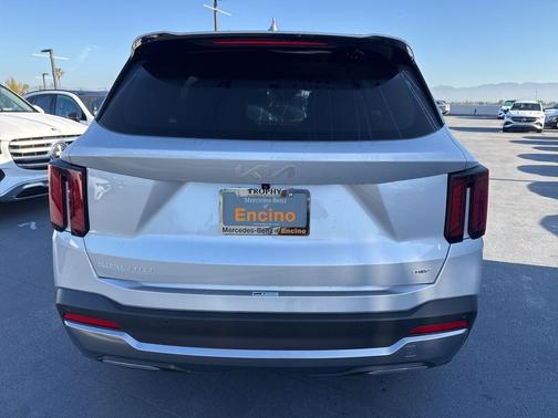 Silky Silver 2025 Kia Sorento Hybrid EX