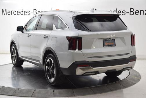 Silky Silver 2025 Kia Sorento Hybrid EX