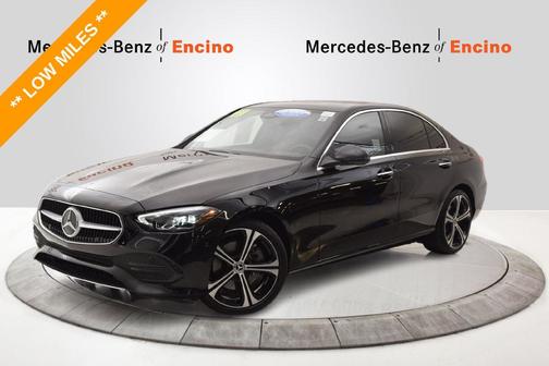 Black 2023 Mercedes-Benz C-Class Sedan
