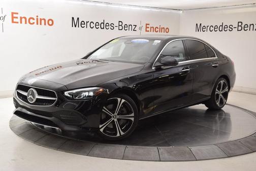 Black 2023 Mercedes-Benz C-Class Sedan