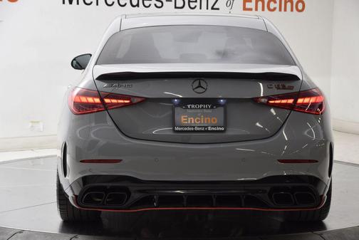 Alpine Gray 2024 Mercedes-Benz AMG C 63 S E Performance
