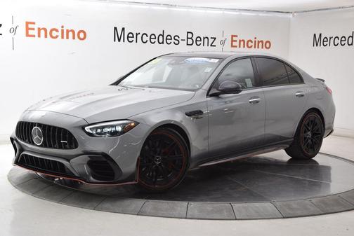 Alpine Gray 2024 Mercedes-Benz AMG C 63 S E Performance
