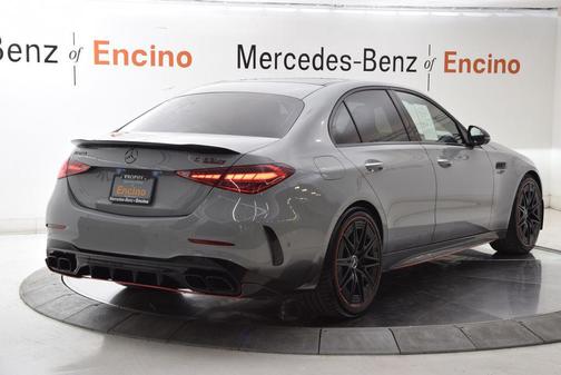 Alpine Gray 2024 Mercedes-Benz AMG C 63 S E Performance