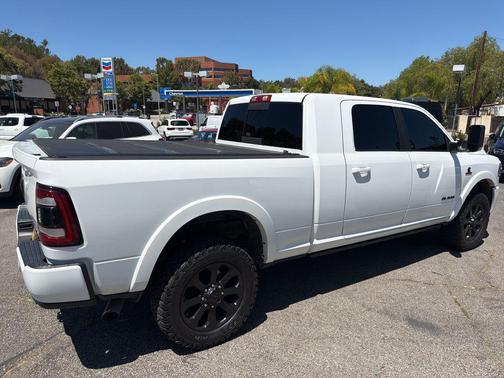Bright White Clearcoat 2022 RAM 2500 Laramie Mega Cab 4x4 6'4' Box