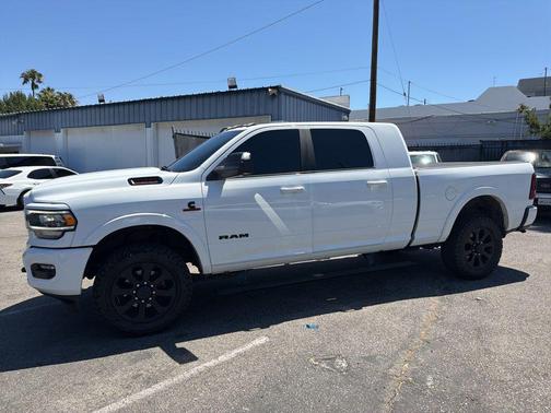Bright White Clearcoat 2022 RAM 2500 Laramie Mega Cab 4x4 6'4' Box