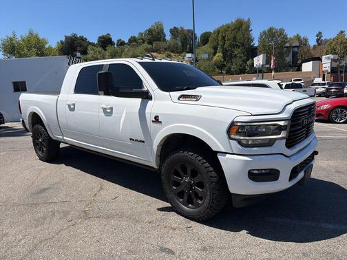 Bright White Clearcoat 2022 RAM 2500 Laramie Mega Cab 4x4 6'4' Box