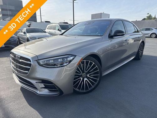 Mojave Silver Metallic 2023 Mercedes-Benz S-Class S 580 4MATIC