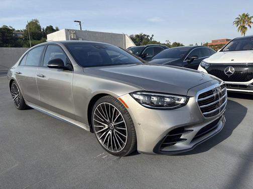 Mojave Silver Metallic 2023 Mercedes-Benz S-Class S 580 4MATIC