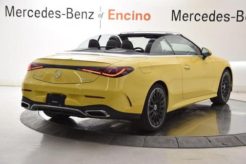 Sun Yellow 2027 Mercedes-Benz CLE 300 4MATIC Cabriolet