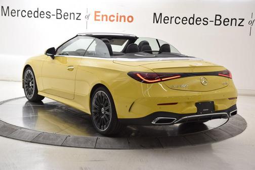 Sun Yellow 2027 Mercedes-Benz CLE 300 4MATIC Cabriolet