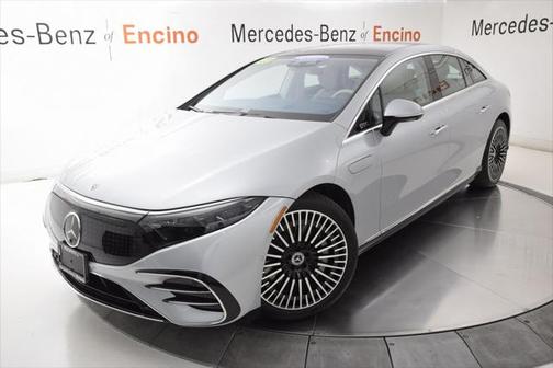 Cirrus Silver Metallic 2023 Mercedes-Benz EQS 450 4MATIC