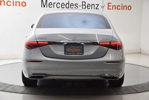 Cirrus Silver Metallic 2022 Mercedes-Benz S-Class S 580 4MATIC