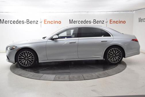 Cirrus Silver Metallic 2022 Mercedes-Benz S-Class S 580 4MATIC