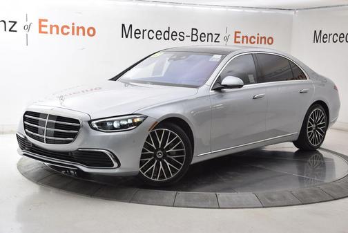 Cirrus Silver Metallic 2022 Mercedes-Benz S-Class S 580 4MATIC