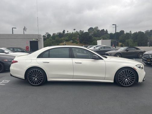 MANUFAKTUR Diamond White 2023 Mercedes-Benz S-Class S 580 4MATIC