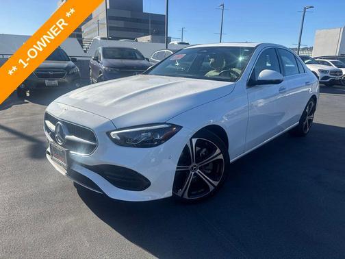 Polar White 2024 Mercedes-Benz C-Class C 300
