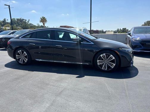 Graphite Grey Metallic 2024 Mercedes-Benz EQS 450 4MATIC
