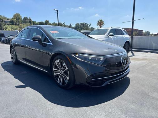 Graphite Grey Metallic 2024 Mercedes-Benz EQS 450 4MATIC