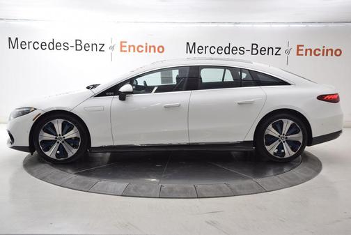 Polar White 2024 Mercedes-Benz EQS 450 4MATIC