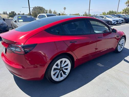 Red Multi-Coat 2022 Tesla Model 3 Standard Range