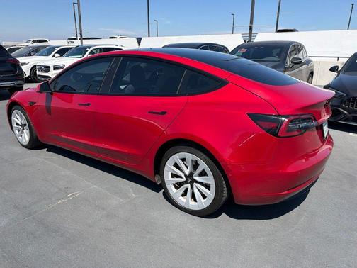 Red Multi-Coat 2022 Tesla Model 3 Standard Range