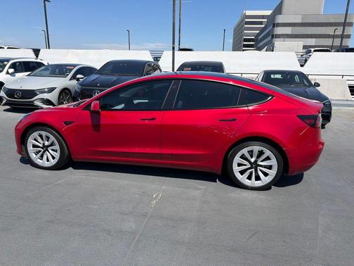Red Multi-Coat 2022 Tesla Model 3 Standard Range