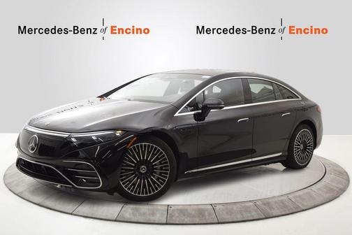 Black 2026 Mercedes-Benz EQS 450 4MATIC