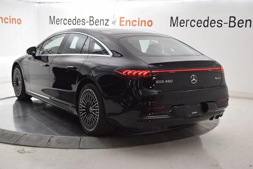Black 2026 Mercedes-Benz EQS 450 4MATIC