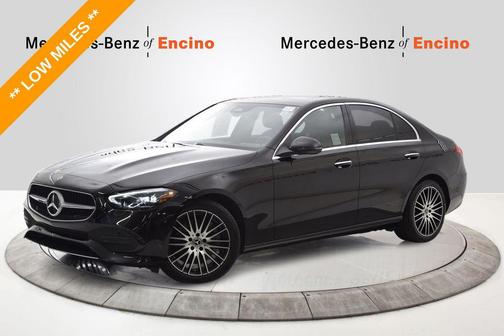 Black 2024 Mercedes-Benz C-Class C 300