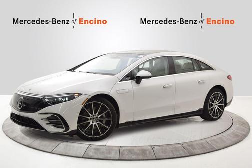 Moonlight Whit 2026 Mercedes-Benz EQS 450 4MATIC
