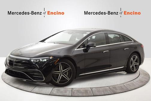 Black 2026 Mercedes-Benz EQS 450 4MATIC