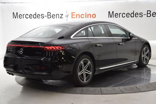 Black 2026 Mercedes-Benz EQS 450 4MATIC