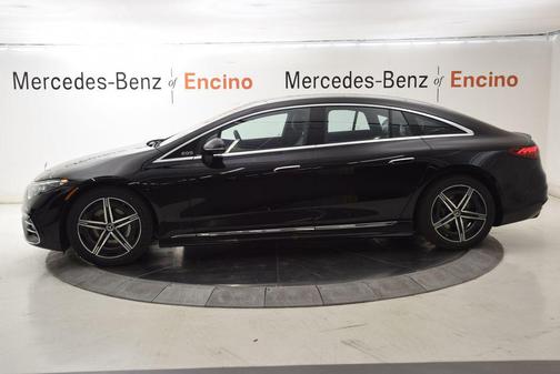 Black 2026 Mercedes-Benz EQS 450 4MATIC