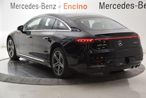 Black 2026 Mercedes-Benz EQS 450 4MATIC