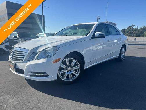 Polar White 2013 Mercedes-Benz E-Class E 350