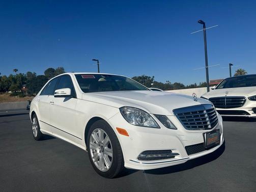 Polar White 2013 Mercedes-Benz E-Class E 350