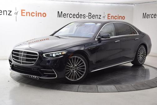 Nautical Blue Metallic 2022 Mercedes-Benz S-Class 4MATIC
