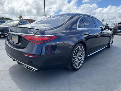 Nautical Blue Metallic 2022 Mercedes-Benz S-Class 4MATIC
