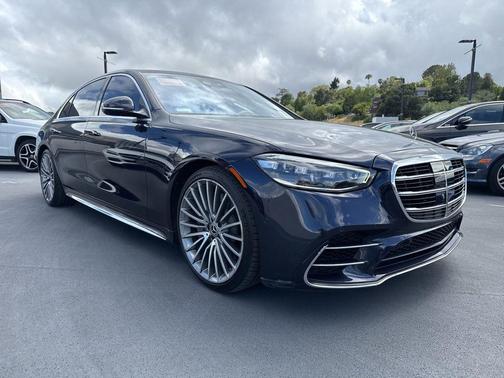 Nautical Blue Metallic 2022 Mercedes-Benz S-Class 4MATIC