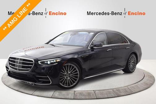 Nautical Blue Metallic 2022 Mercedes-Benz S-Class 4MATIC