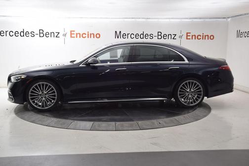 Nautical Blue Metallic 2022 Mercedes-Benz S-Class 4MATIC
