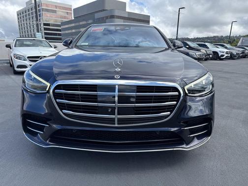 Nautical Blue Metallic 2022 Mercedes-Benz S-Class 4MATIC