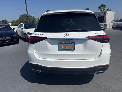 Polar White 2025 Mercedes-Benz GLE 450 4MATIC