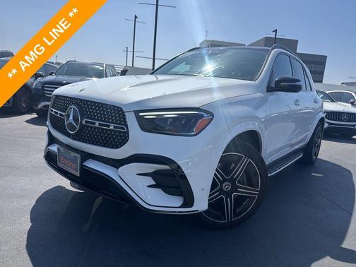 Polar White 2025 Mercedes-Benz GLE 450 4MATIC