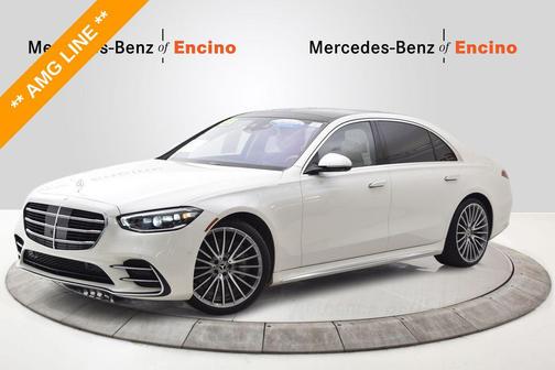 MANUFAKTUR Diamond White 2022 Mercedes-Benz S-Class 4MATIC